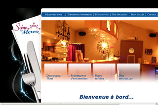 Aperçu visuel du site http://www.scene-sur-meuse.be