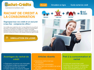 Rachetez vos crédits à la consommation avec Rachat-credits- consommation.net