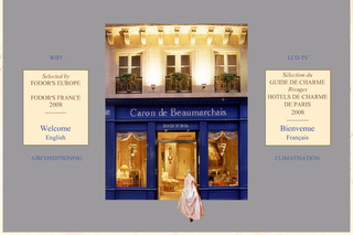 Caron de Beaumarchais : Réservation Hôtel Paris Marais