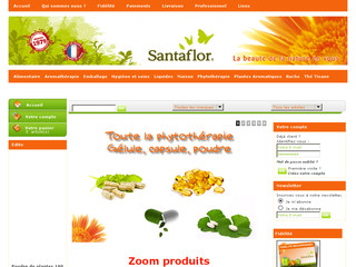 L'herboristerie en ligne - Santaflor.com