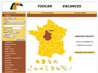 Toucan Vacances - Annonces de locations de vacances - Toucanvacances.com