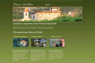 Aperçu visuel du site http://www.france-sud-gite.fr