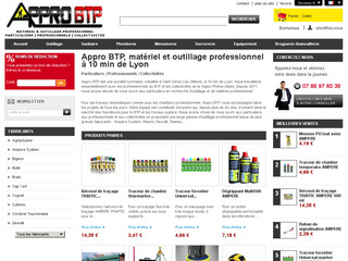 Appro-btp.com - Fournisseur de matériel et outillage professionnel
