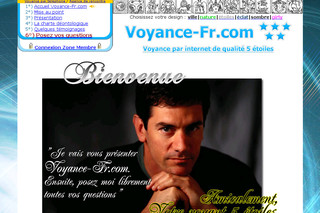 Aperçu visuel du site http://www.voyance-fr.com