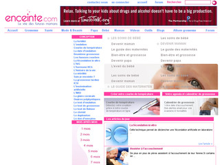 Enceinte.com : Grossesse, accouchement, des infos et conseils