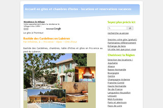 NotreVillage.org - Gites et chambres d'hôtes en France