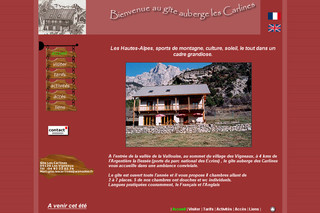 Aperçu visuel du site http://www.gitelescarlines.com