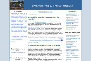 Aperçu visuel du site http://le.paris.du.chasseur.immobilier.over-blog.com/