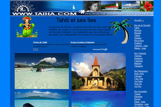 Aperçu visuel du site http://www.taiha.com