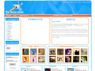 Ze-jeux.com - Jeux en ligne