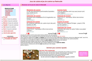 Aperçu visuel du site http://www.flashouille.net