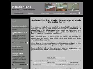 Plombier sur Paris | Plombier.zeblog.com