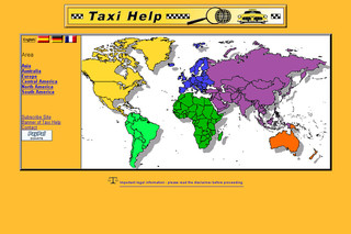 Aperçu visuel du site http://www.taxihelp.com/fr/