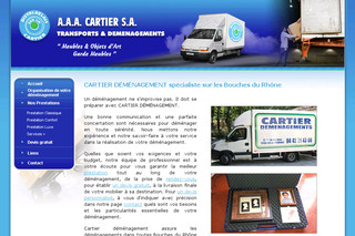 Demenagement-cartier.com - Transport et déménagement Cartier Marseille