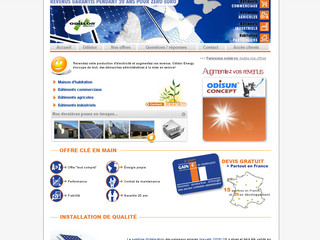 Aperçu visuel du site http://www.odislor-energy.com