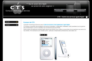 Aperçu visuel du site http://www.ctsmac.fr