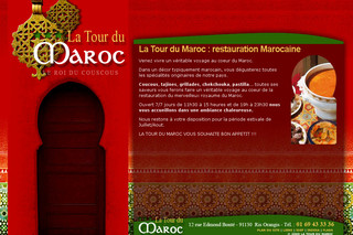 Aperçu visuel du site http://www.tourdumaroc.fr/
