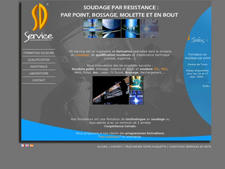 Sdservice.fr - SD Service, Organisme de formation soudure spécialisé, assistance et recrutement