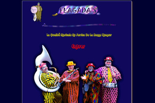 Flagadas.com - Clowns Musiciens : Les Flagada's
