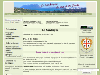 Lesarde.fr - La sardaigne de Pat. & Le-Sarde