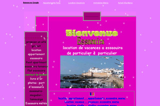 Aperçu visuel du site http://essaouira-appartements.fr.gd