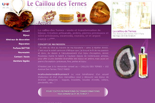 Lecailloudesternes.fr - Le Caillou des Ternes vente, réparation de bijoux