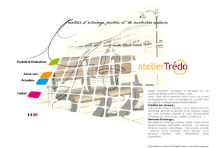 Aperçu visuel du site http://www.tredo.fr