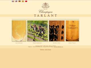 Champagne Tarlant sur tarlant.com