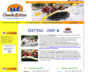 Ouedsrios.com - Rafting Ubaye France tous les Sports d'Eau-Vive a Barcelonnette