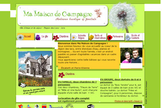 Aperçu visuel du site http://mamaisondecampagne.fr