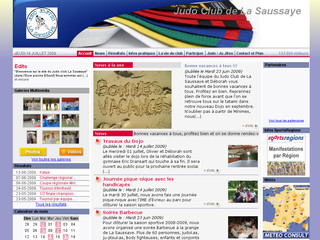 Aperçu visuel du site http://www.jc-lasaussaye.com