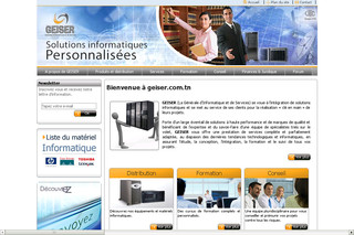 Geiser.com.tn - Générale d'Informatique et de Services