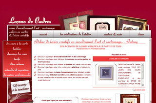 Aperçu visuel du site http://www.leconsdecadres.fr