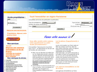 Parismaison.com - Louer un bien à Paris
