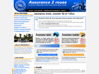 Aperçu visuel du site http://www.assurance-motos.net