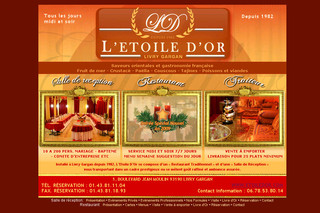 Letoiledor.fr - L'Etoile d'Or restaurant traiteur et grande salle