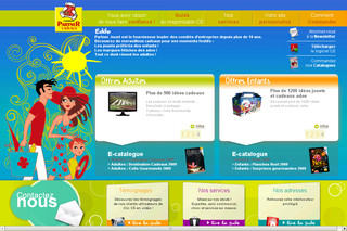 Aperçu visuel du site http://www.PartnerCE.com