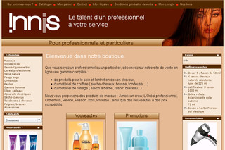 Innis-coiffure.com - Salon de coiffure - Boutique en ligne - INNIS Coiffure - La Ravoire