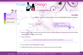 Pauledesigncoiffure.com - Paule Design Coiffure coupes classiques et afros