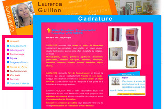 Encadrement-cadrature.com - Cadrature, Encadrement, Création Bijoux, Abats-Jours, Cadres