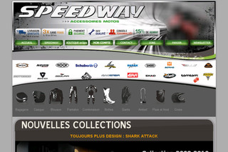 Aperçu visuel du site http://www.speedway.fr