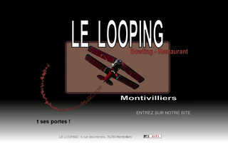 Aperçu visuel du site http://www.lelooping.com
