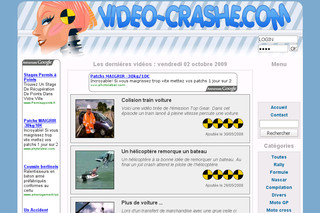 Video-crashe.com - Vidéos de crash en tous genres