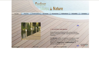 Couleurbleue.com - Couleur Bleue & Nature : aménagements extérieurs bois (piscines, terrasses)