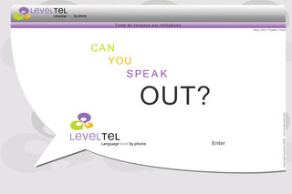 Aperçu visuel du site http://www.leveltel.com