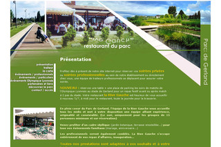Aperçu visuel du site http://www.larivegauche-restaurant.fr