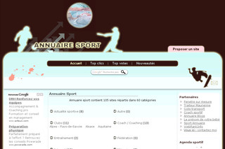 Annuairesport.fr - L'annuaire du sportif