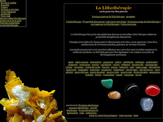 Pierres-lithotherapie.com - Lithothérapie, pierres, bijoux