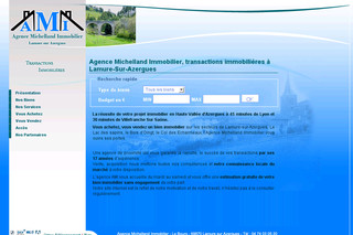 Aperçu visuel du site http://www.ami-immobilier.fr