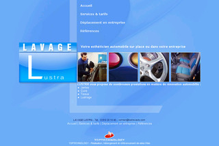 Aperçu visuel du site http://www.lustra-auto.com